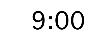 9:00